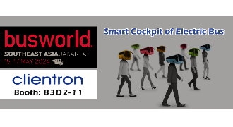<2024 Jakarta Busworld> Clientron invites you to explore the future of electric bus