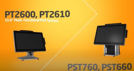 Stylish wide screen POS terminal - PT2600