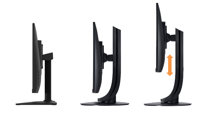 AiOThin Client TC238, Optional adjustable footstand