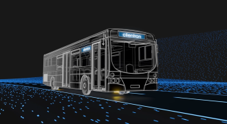 Clientron Smart Cockpit of Electric Bus